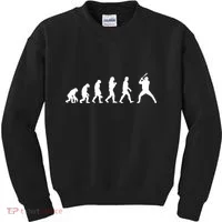 Baseball Fan Evolution  Kids Sweatshirt thumb 0