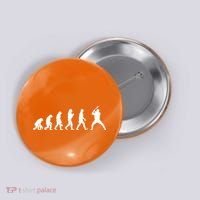 Baseball Fan Evolution  Button thumb 0