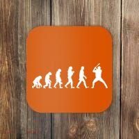 Baseball Fan Evolution  Coaster thumb 0