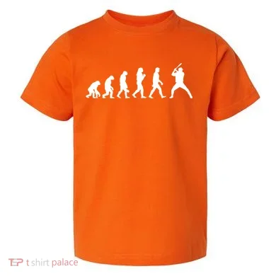 Baseball Fan Evolution  Toddler T-Shirt