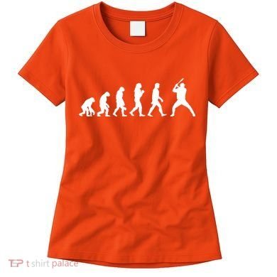 Baseball Fan Evolution  Women's T-Shirt