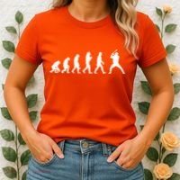 Baseball Fan Evolution  Women's T-Shirt thumb 2
