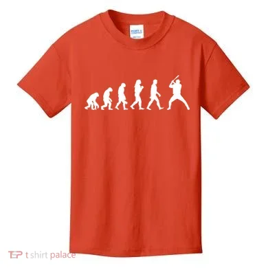 Baseball Fan Evolution  Kids T-Shirt