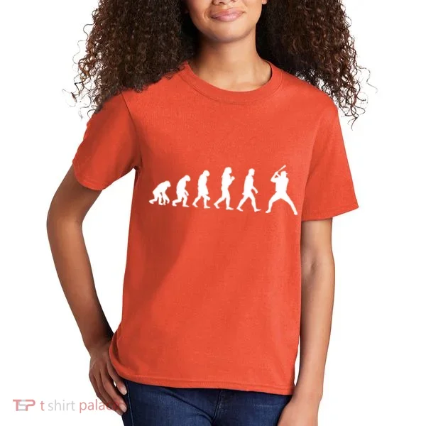 Baseball Fan Evolution  Kids T-Shirt