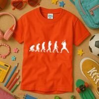 Baseball Fan Evolution  Kids T-Shirt thumb 3