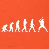 Baseball Fan Evolution  Kids T-Shirt thumb 4