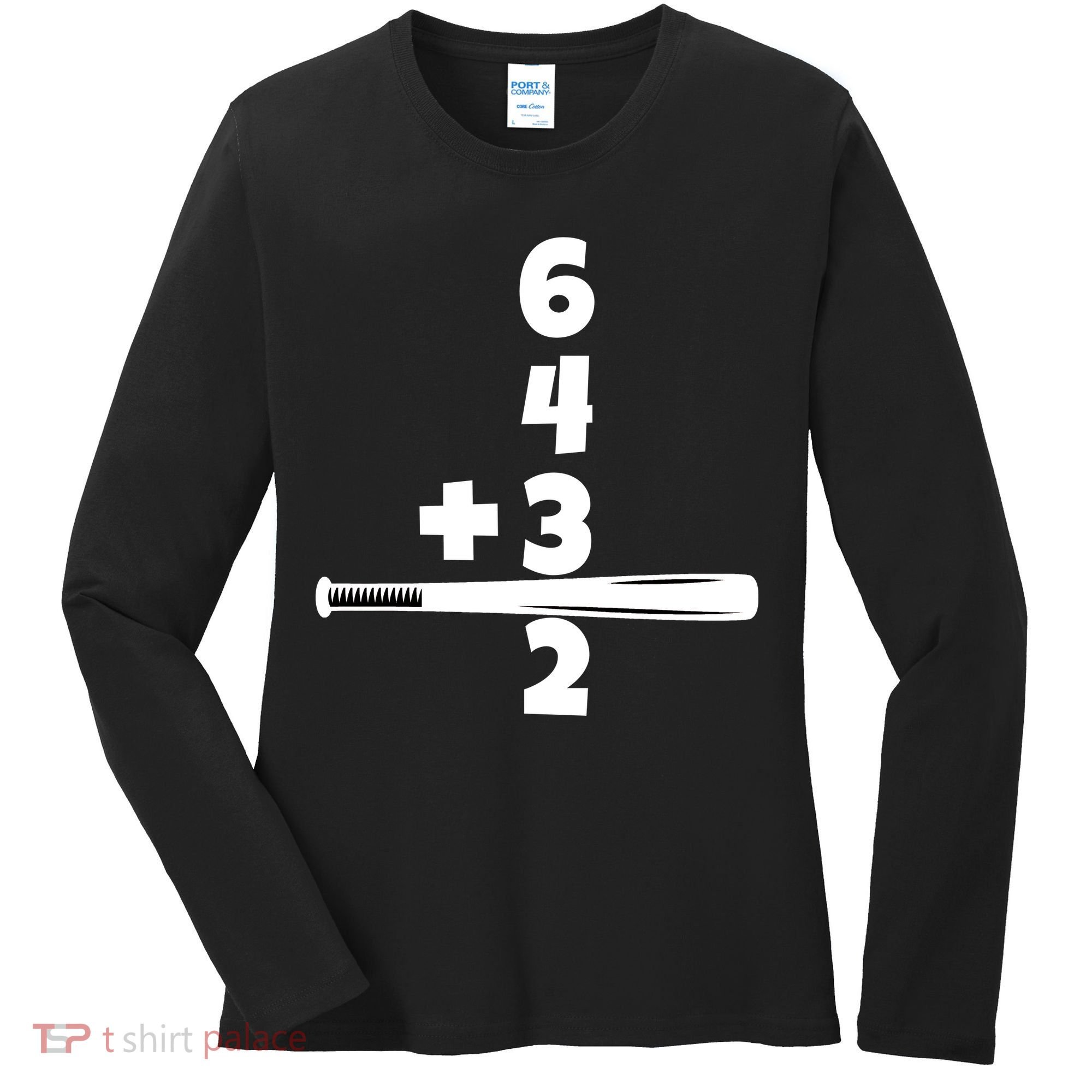 Baseball Funny Joke Women's Long Sleeve Shirt