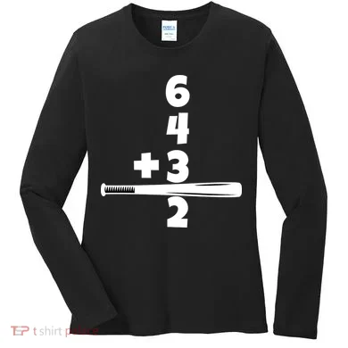 Baseball Funny Joke Women's Long Sleeve Shirt