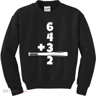 Baseball Funny Joke Kids Sweatshirt