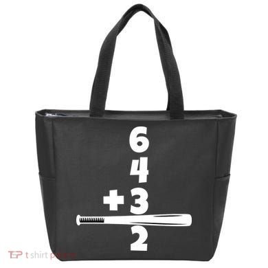 Baseball Funny Joke Tote Bag