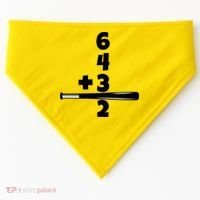 Baseball Funny Joke USA-Made Doggie Bandana thumb 0