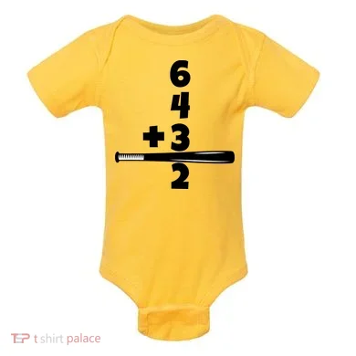 Baseball Funny Joke Baby Bodysuit