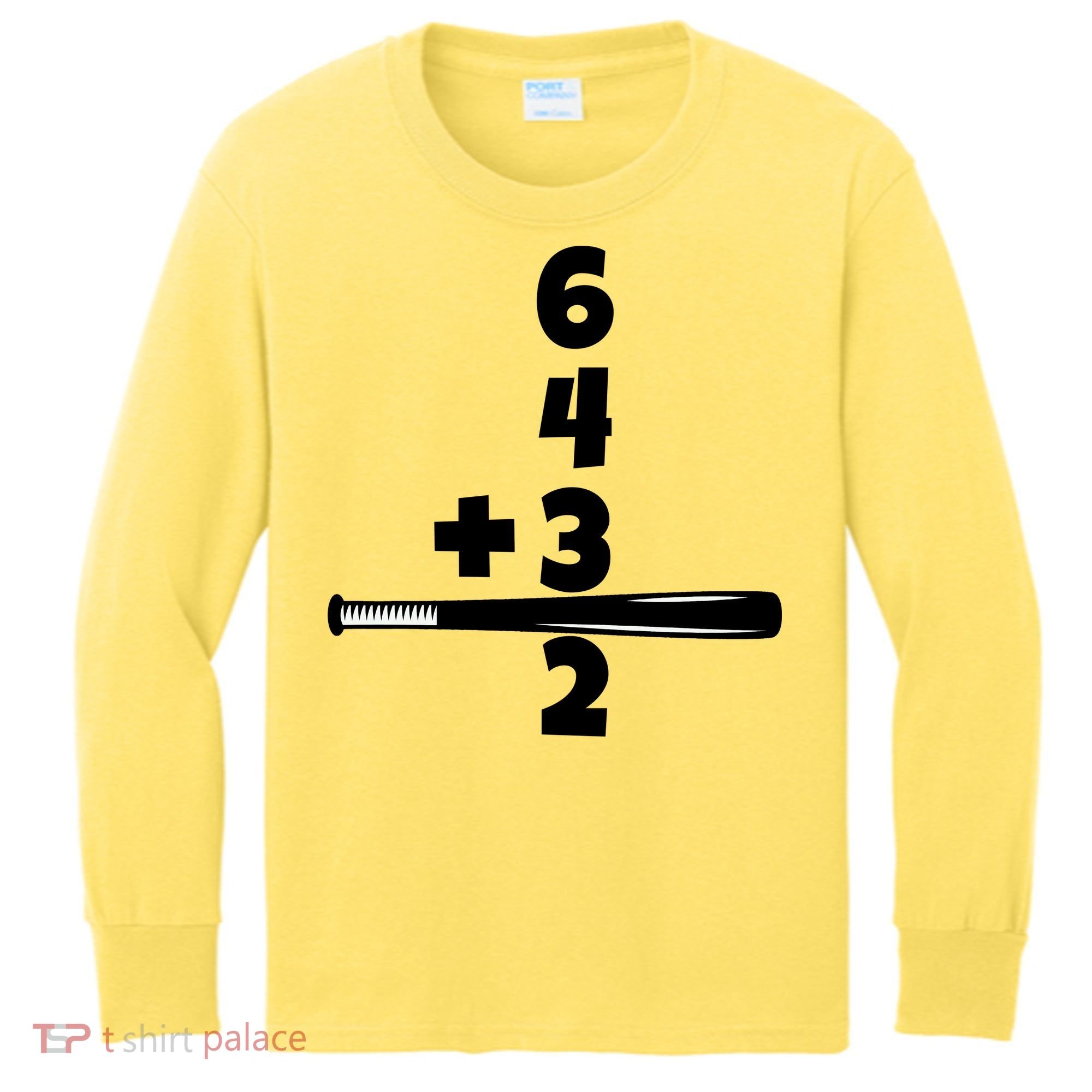 Baseball Funny Joke Kids Long Sleeve Shirt