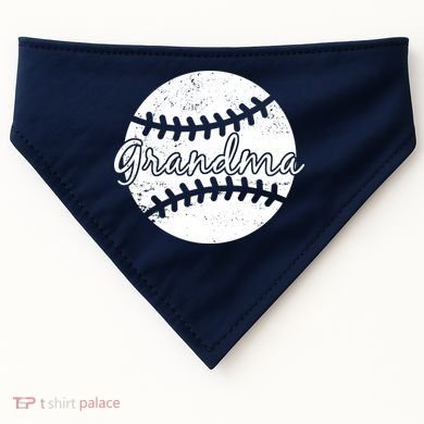 Baseball Grandma USA-Made Doggie Bandana