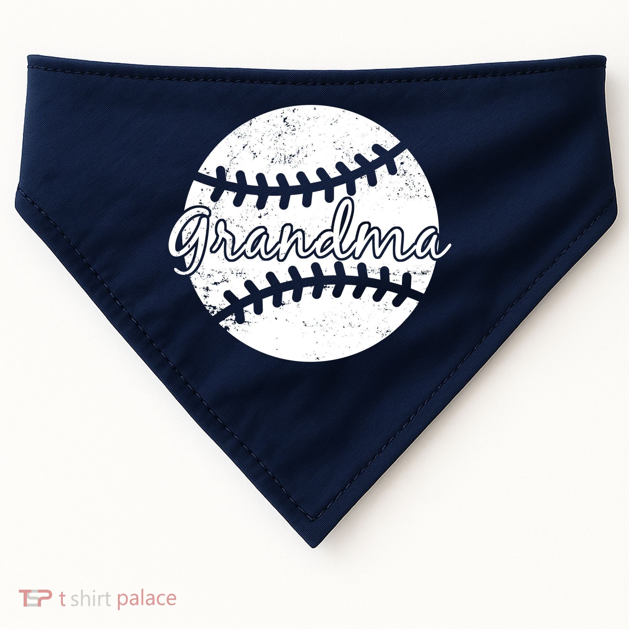 Baseball Grandma USA-Made Doggie Bandana