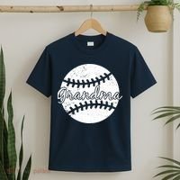 Baseball Grandma T-Shirt thumb 2