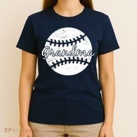 Baseball Grandma T-Shirt thumb 4