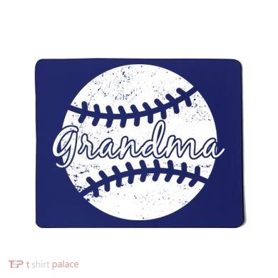Baseball Grandma Mousepad