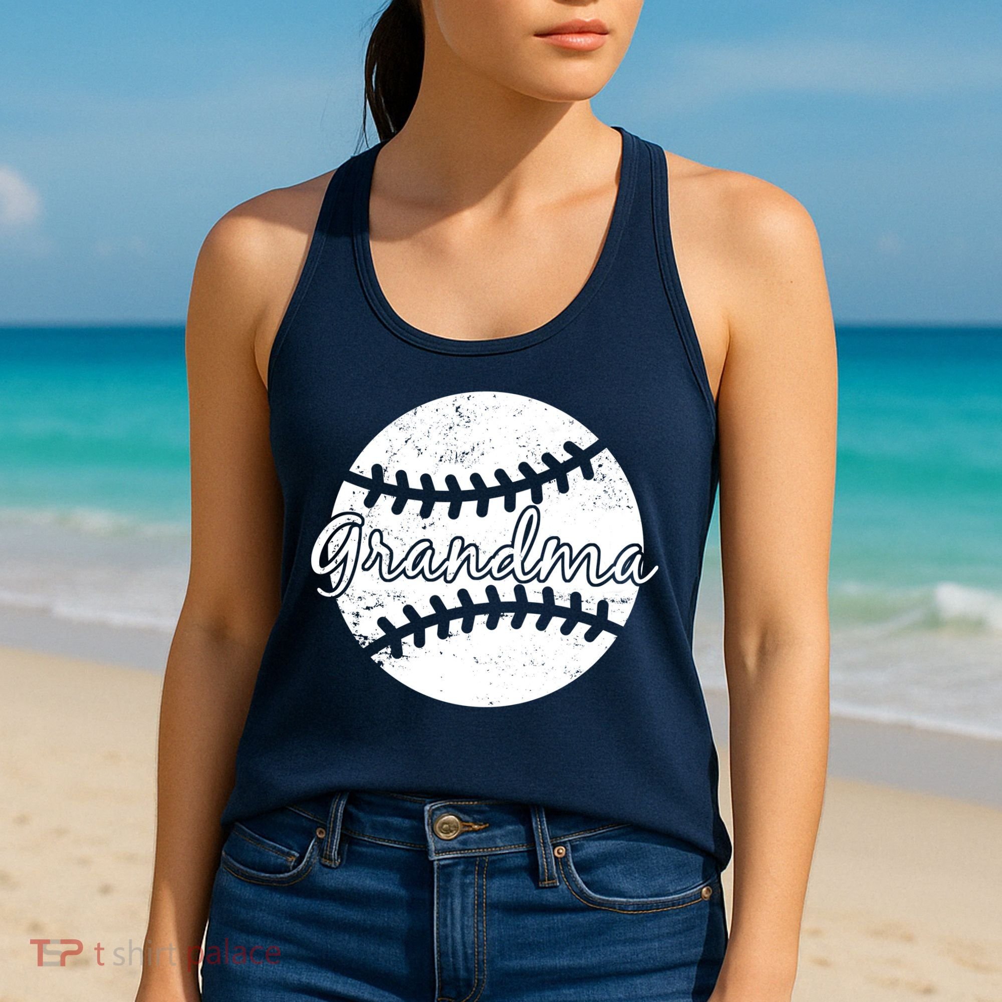 Baseball Grandma Women's Tank Top