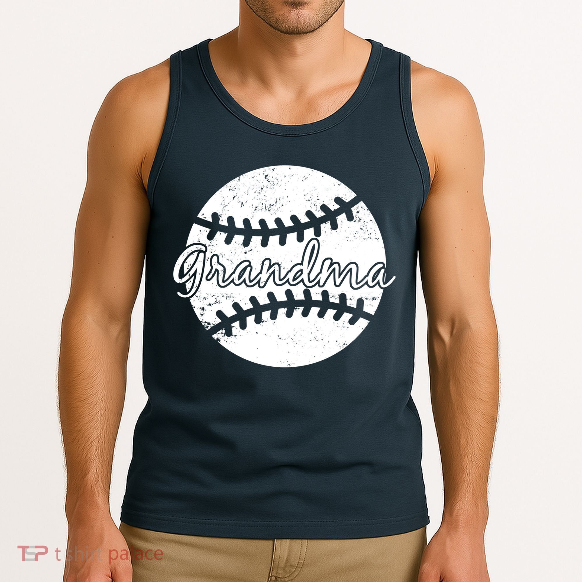 Baseball Grandma Tank Top