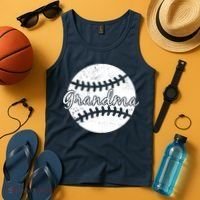 Baseball Grandma Tank Top thumb 4