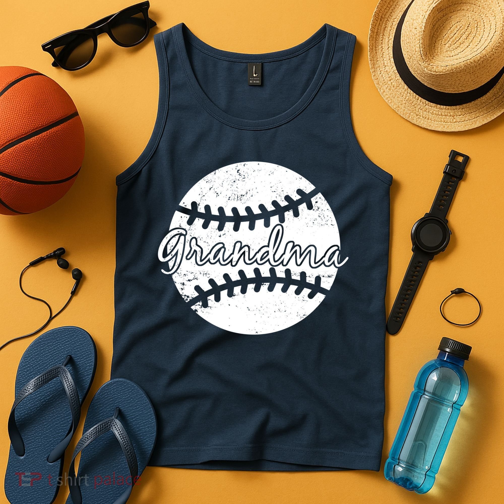 Baseball Grandma Tank Top