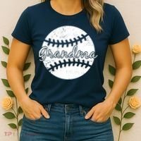 Baseball Grandma Women's T-Shirt thumb 2