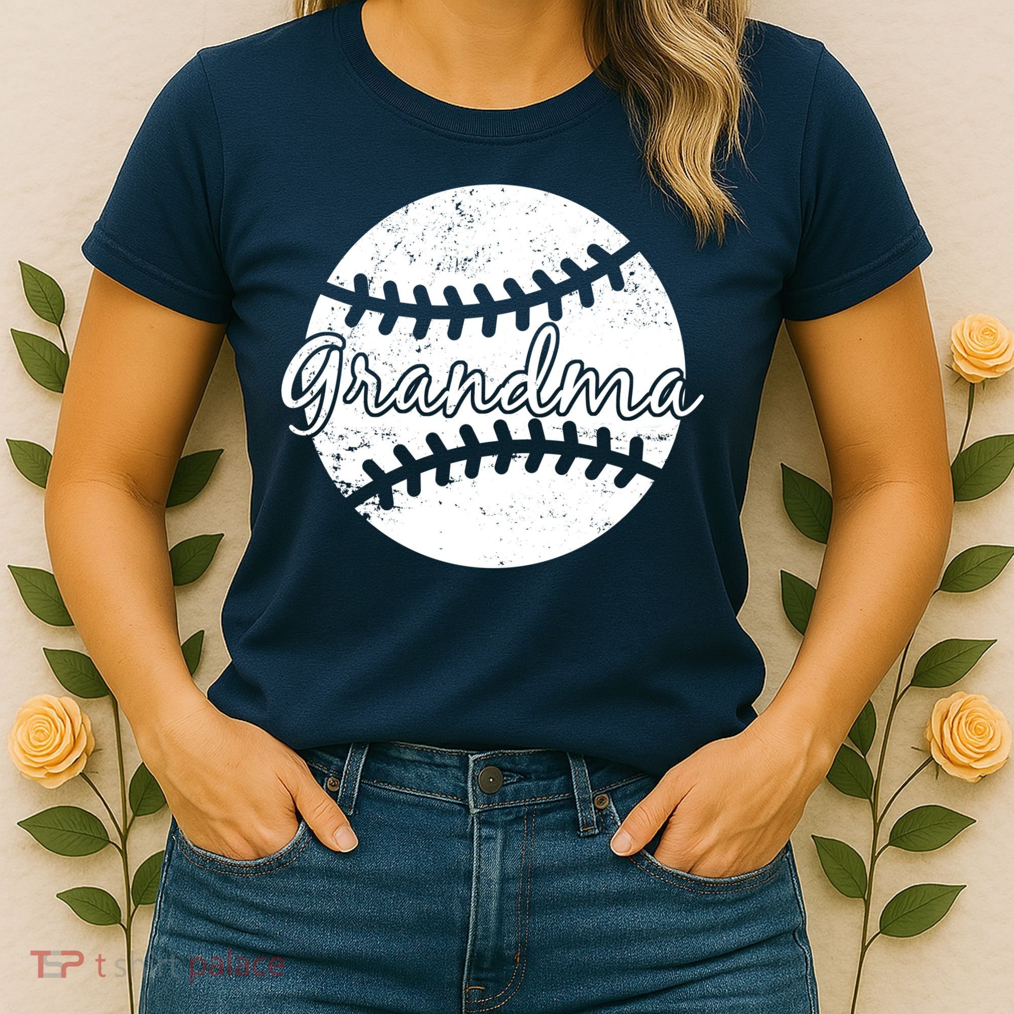 Baseball Grandma Women's T-Shirt