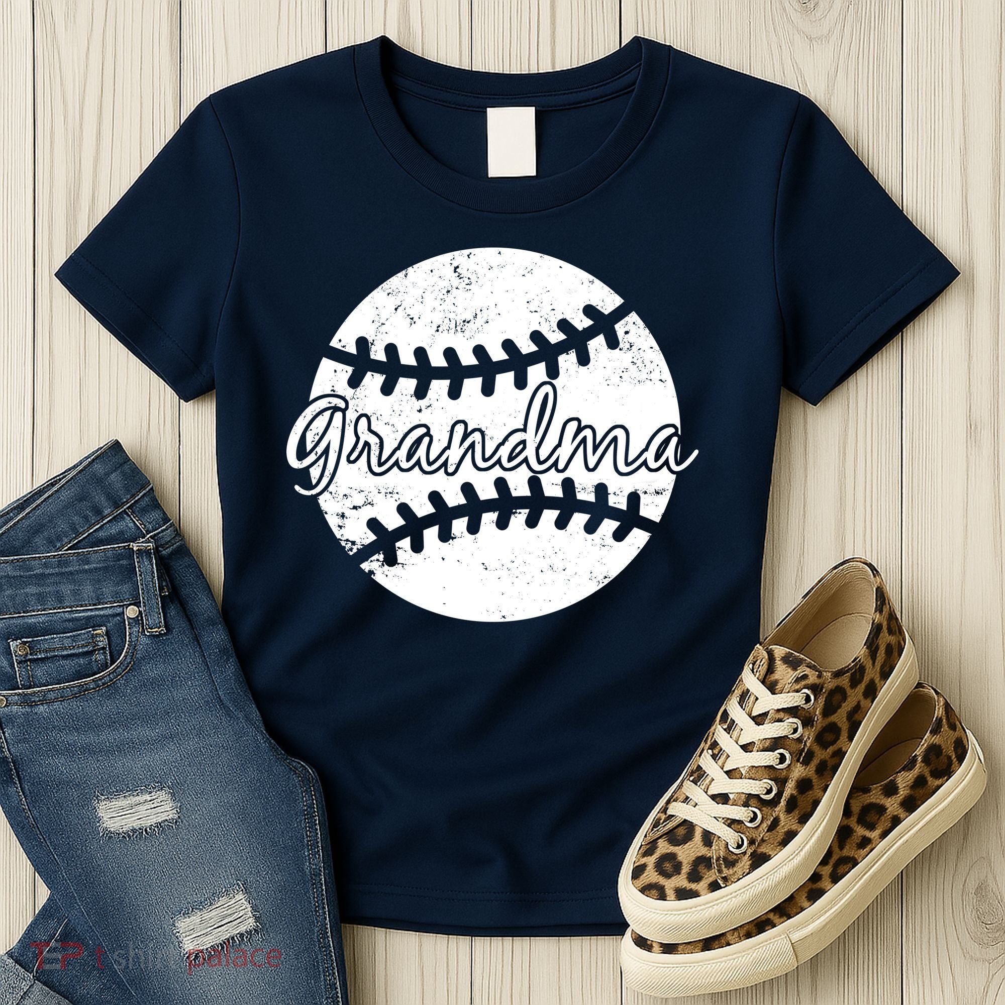 Baseball Grandma Women's T-Shirt