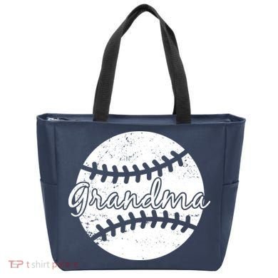 Baseball Grandma Tote Bag
