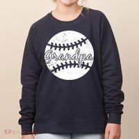 Baseball Grandpa Women's Sweatshirt thumb 0