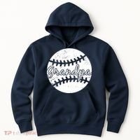 Baseball Grandpa Hoodie thumb 0