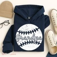 Baseball Grandpa Hoodie thumb 4