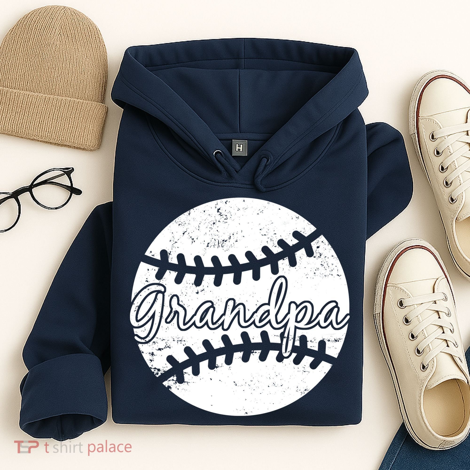 Baseball Grandpa Hoodie