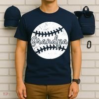 Baseball Grandpa T-Shirt thumb 6