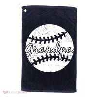 Baseball Grandpa Golf Towel thumb 0