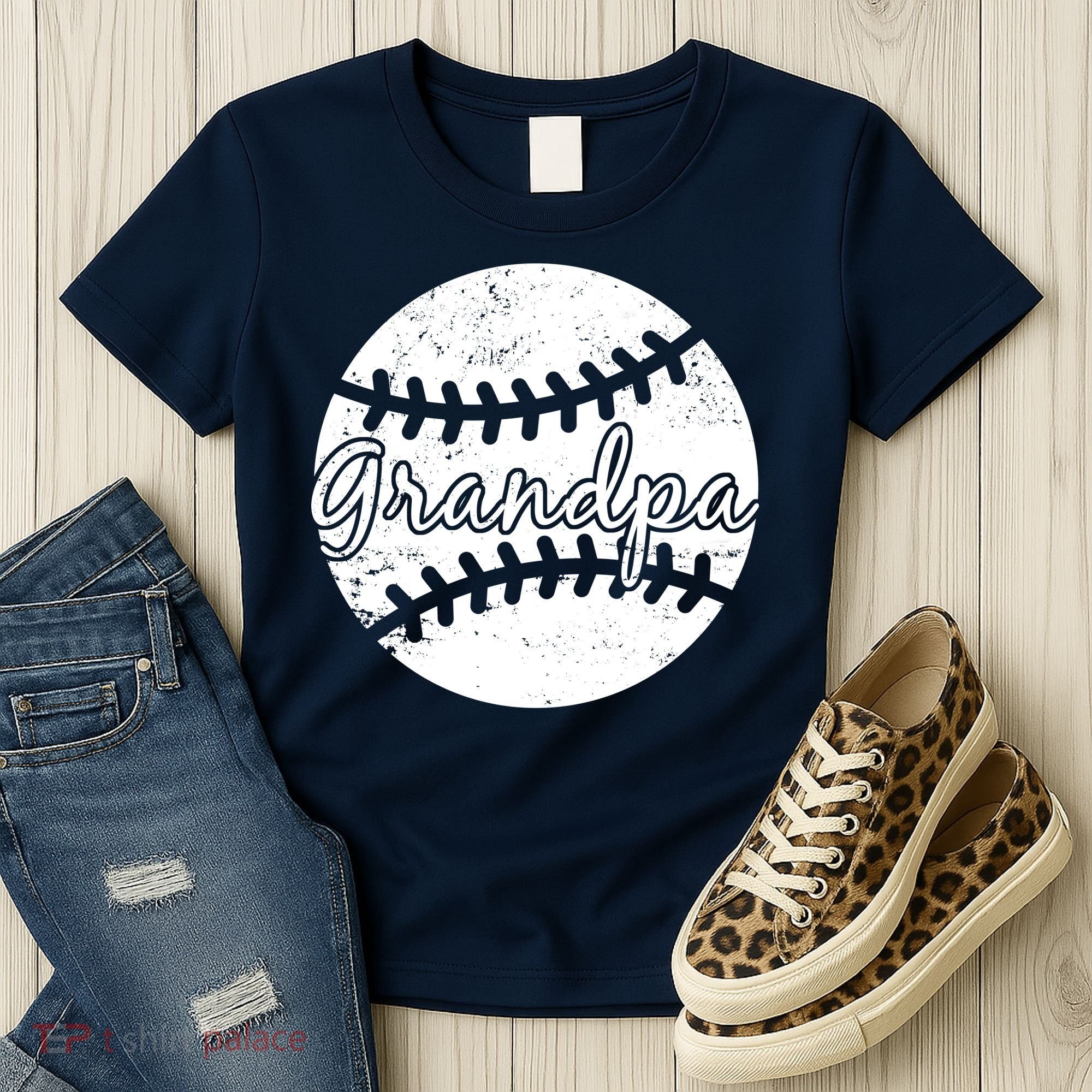 Baseball Grandpa Women's T-Shirt