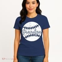 Baseball Grandpa Women's T-Shirt thumb 4