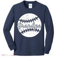 Baseball Grandpa Kids Long Sleeve Shirt thumb 0