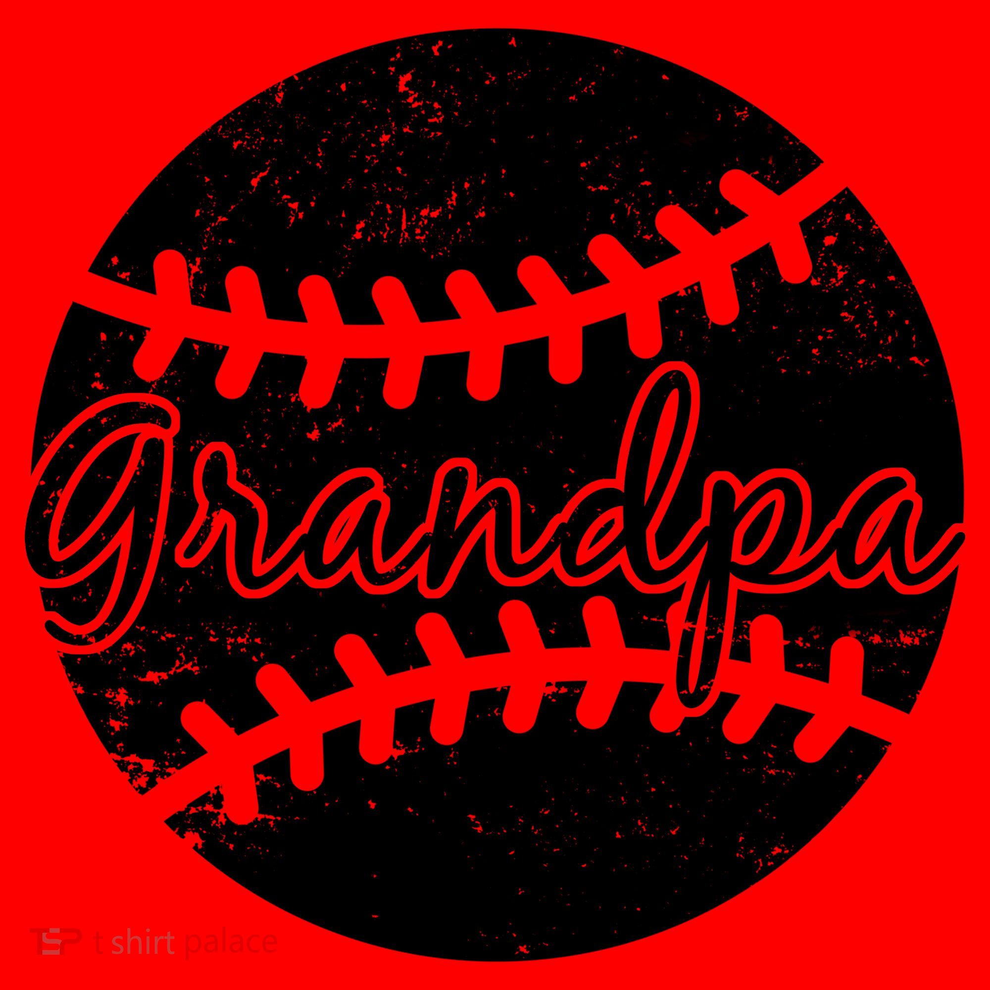 Baseball Grandpa Santa Hat