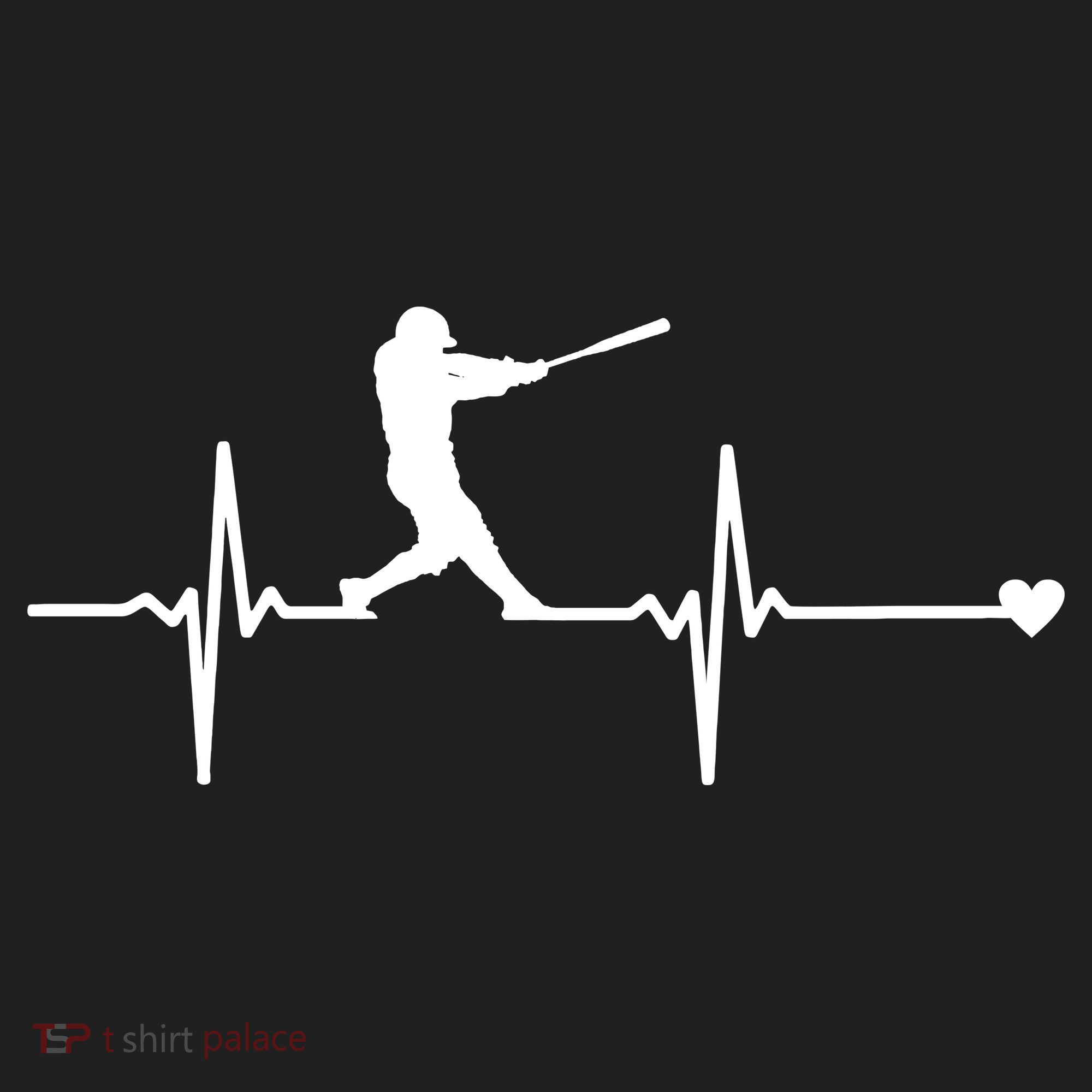 Baseball Heartbeat Pulse Women's Sweatshirt