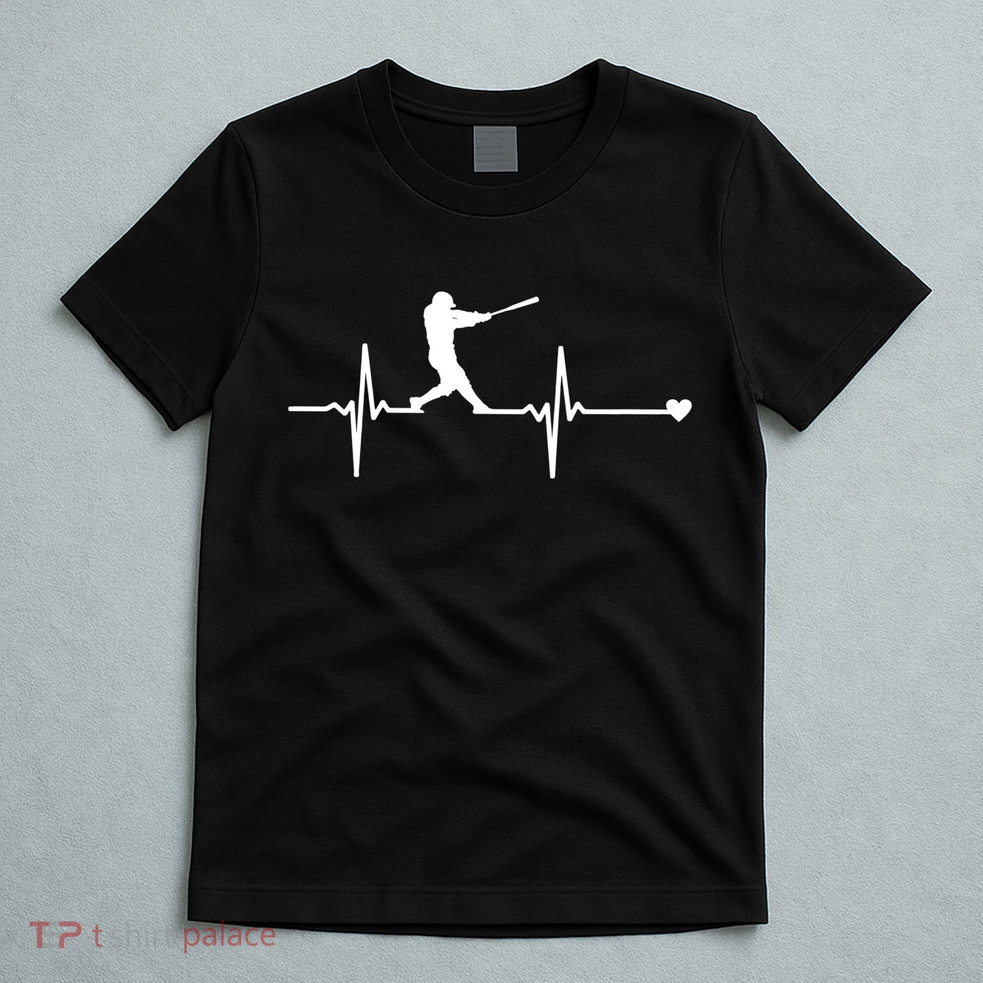 Baseball Heartbeat Pulse T-Shirt