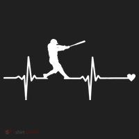 Baseball Heartbeat Pulse Beanie thumb 2
