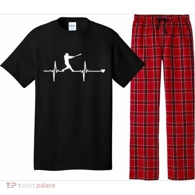 Baseball Heartbeat Pulse Pajama Set
