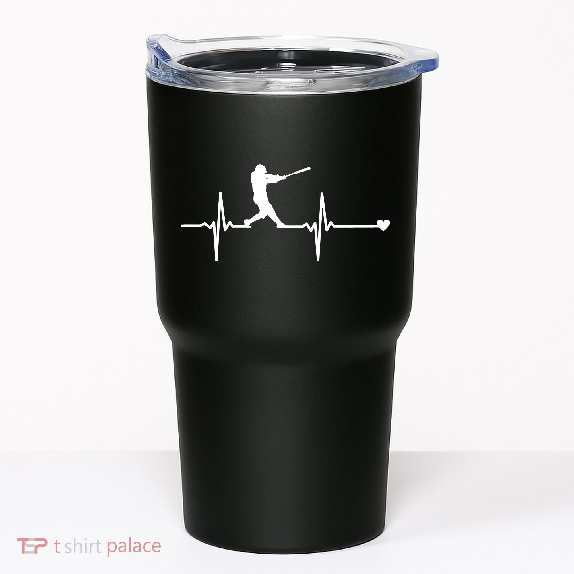 Baseball Heartbeat Pulse Tumbler