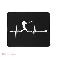 Baseball Heartbeat Pulse Mousepad thumb 0