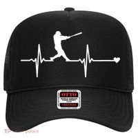 Baseball Heartbeat Pulse Hat thumb 0