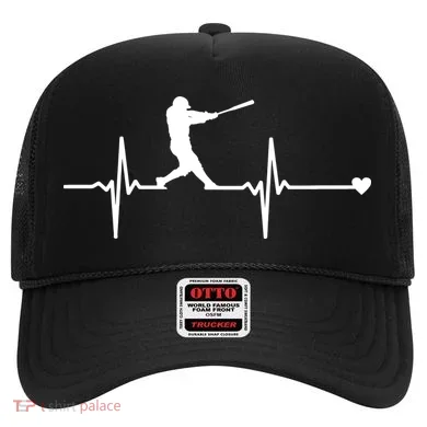 Baseball Heartbeat Pulse Hat