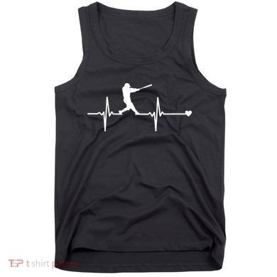Baseball Heartbeat Pulse Tank Top
