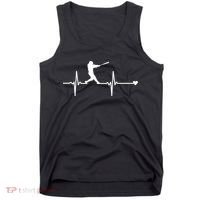 Baseball Heartbeat Pulse Tank Top thumb 0